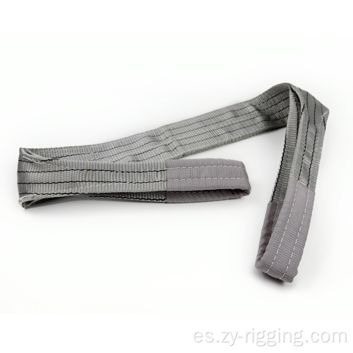 Sling personalizado de cinturón de cinta de color gris